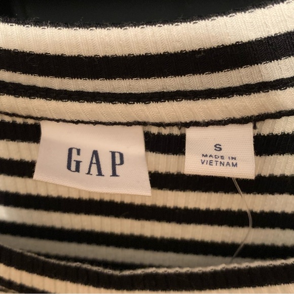 *NWT* GAP Striped Maxi/Midi Dress - Picture 7 of 10